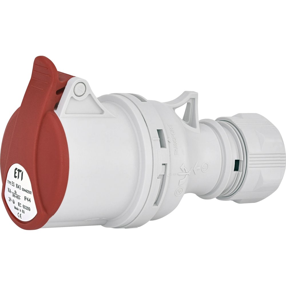 Розетка кабельна (силовий роз'єм) ES-1643